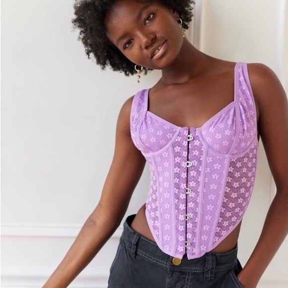 Out From Under Wildflower Lace Corset